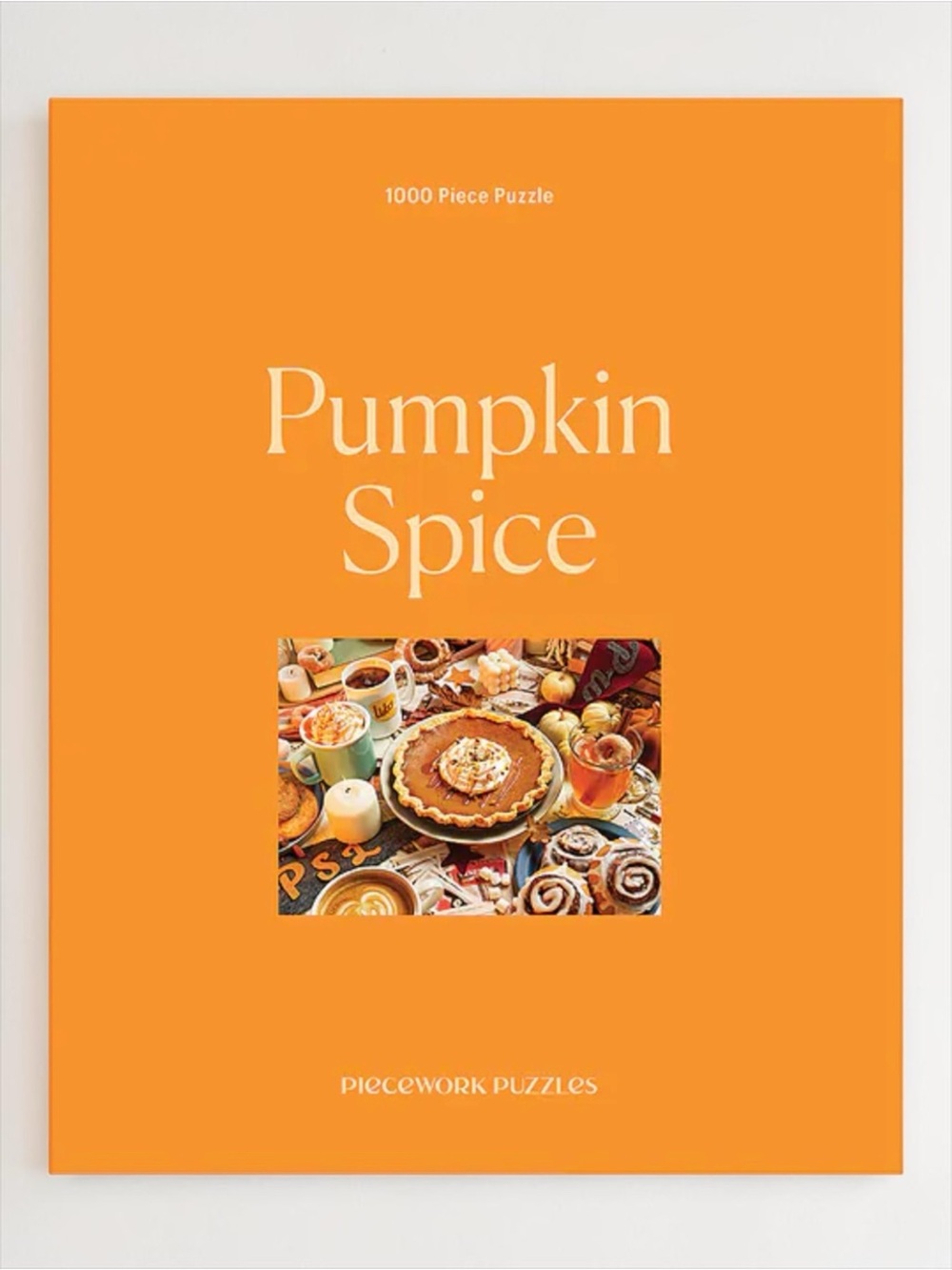 Pumpkin Spice 1000 Piece Jigsaw Puzzle Fall Autumn Piecework NWT Sealed